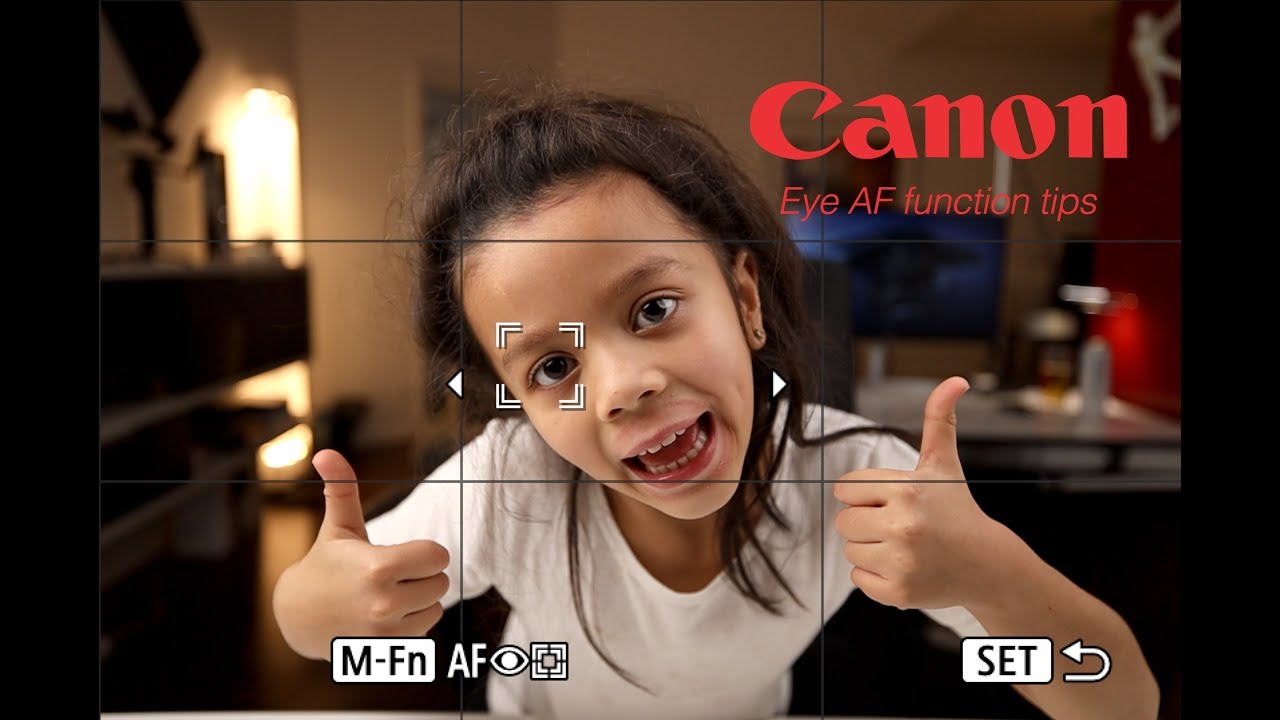 Canon EOS R Eye AF function tips