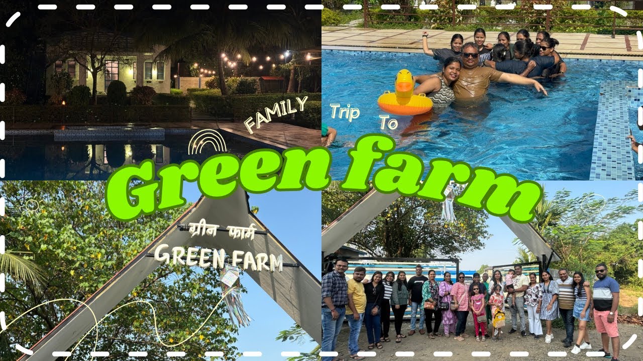 Family trip to green farm in saphale🥰 | Green farm |