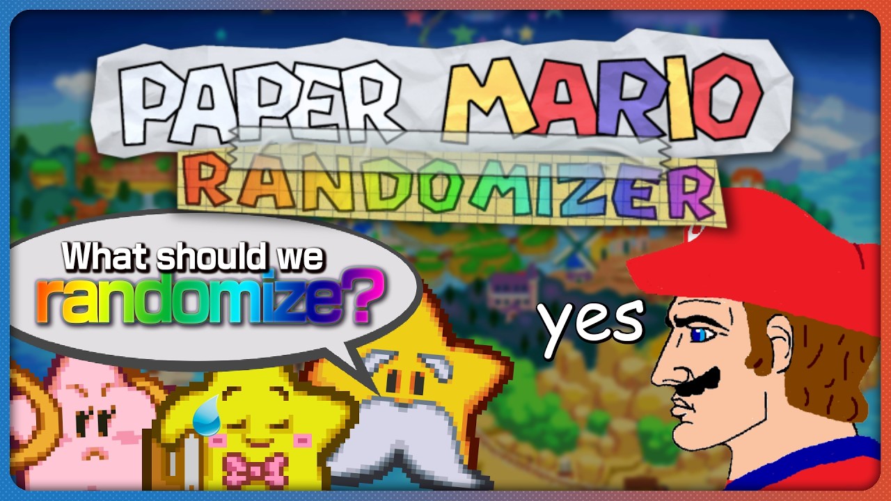 RANDOMIZING EVERYTHING In the Paper Mario Randomizer