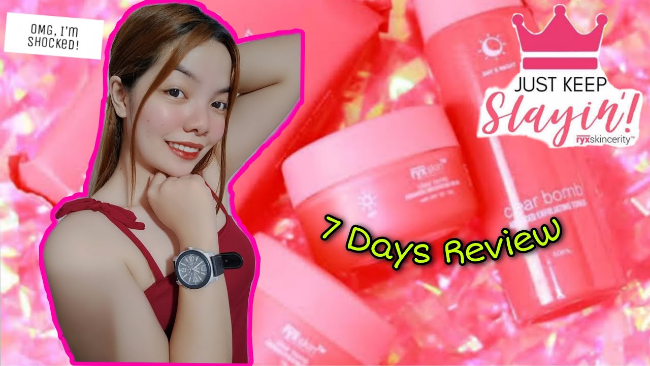 Ryx Skincerity Clear Bomb! (7days experience)|Honest Review + Tips|KathSkin