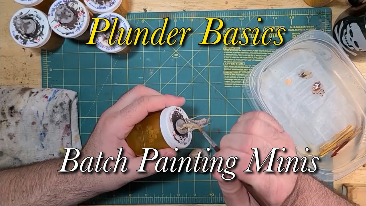 Plunder Basics: Blood and Plunder Batch Painting