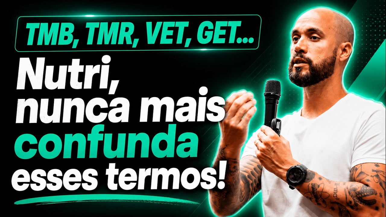 Nunca mais confunda TMB, TMR, GET e VET – Descomplica de uma vez!