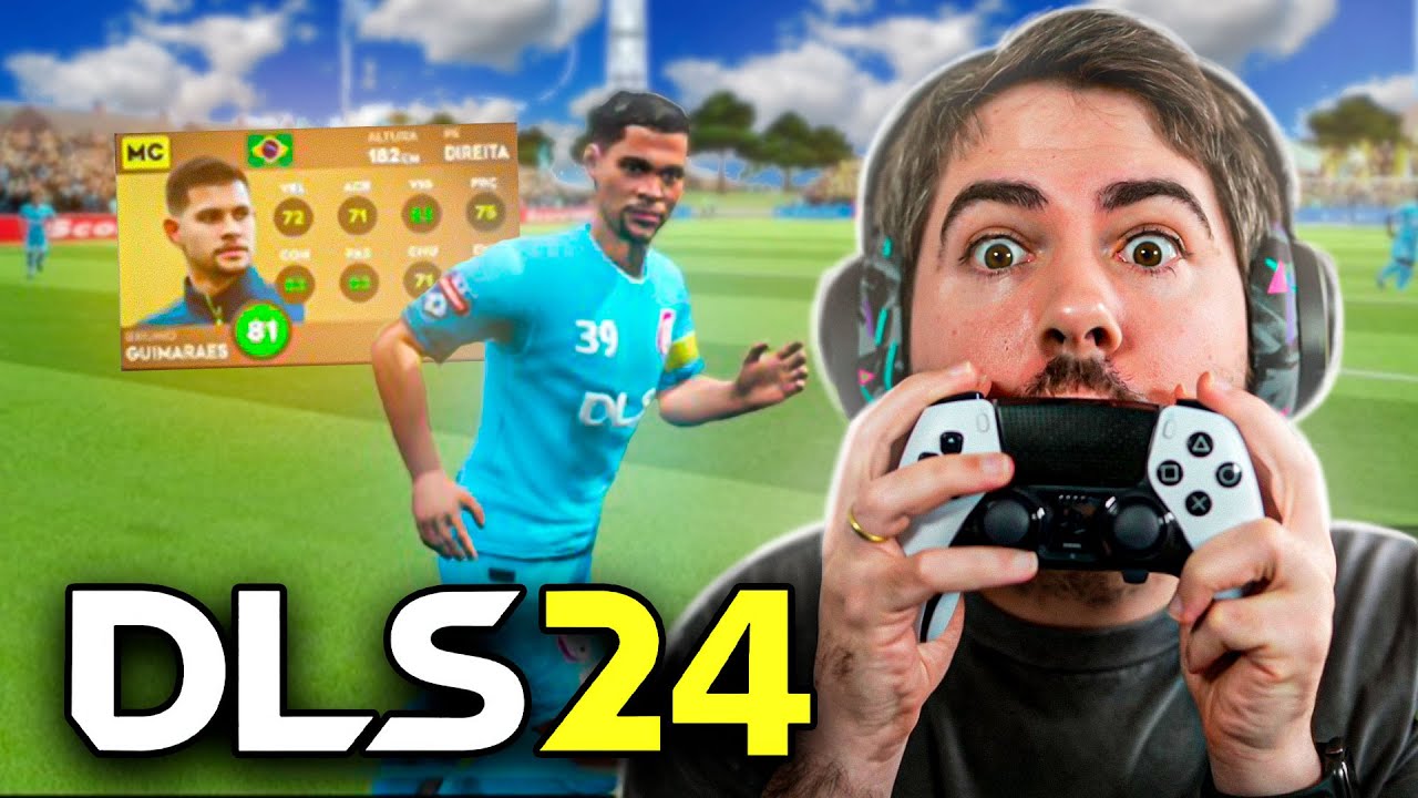SAIU DREAM LEAGUE SOCCER 2024! O INICIO DO MODO CARREIRA!!!