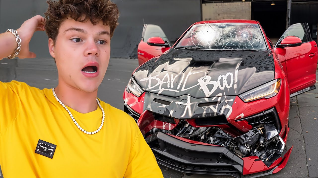 Someone Destroyed My Lamborghini...