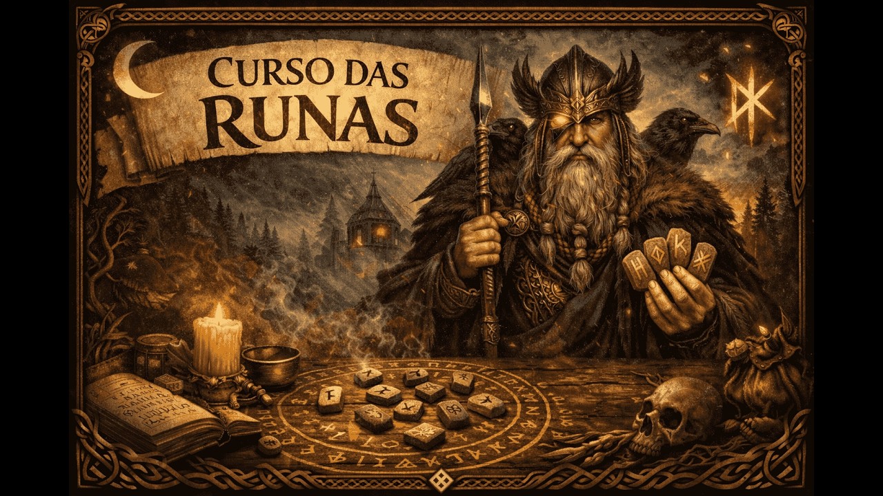 Apresentação: Curso das runas, ligadas à tradição nórdica