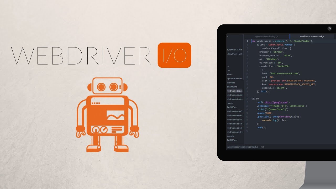 WebdriverIO Tutorial #2: WDIO Setup