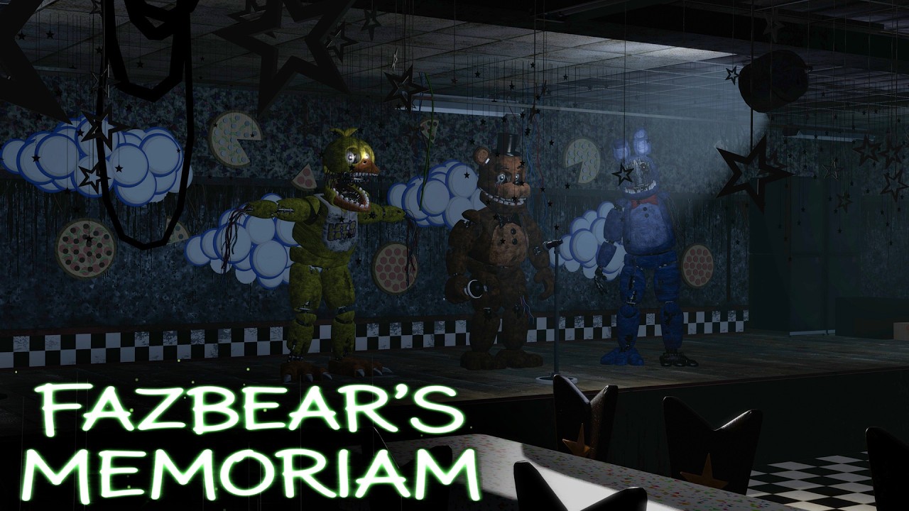 GMOD VR: Изучение памяти gm_Fazbear (Ушёл, но не забыт)