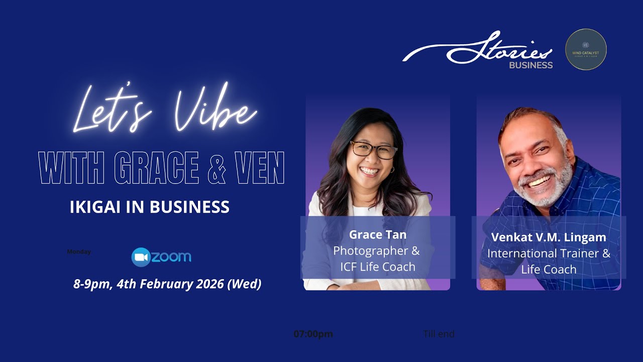 Let's Vibe with Grace & Ven: Ikigai in Business