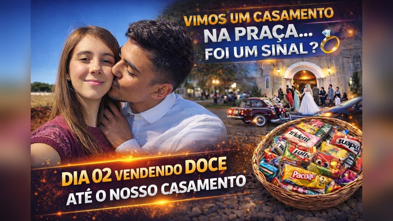DIA 2| Estávamos vendendo doce e vimos um casamento na igreja… foi um sinal? 💍 