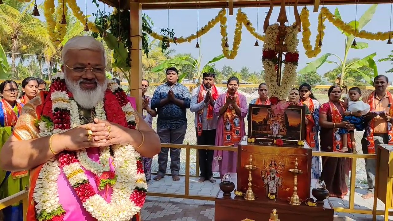 Ugadi at m  durga samstana
