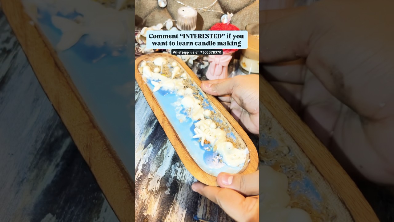 Do you want candle making classes? #candles #candlemaking #smallbusiness #ytshorts #trendingshorts