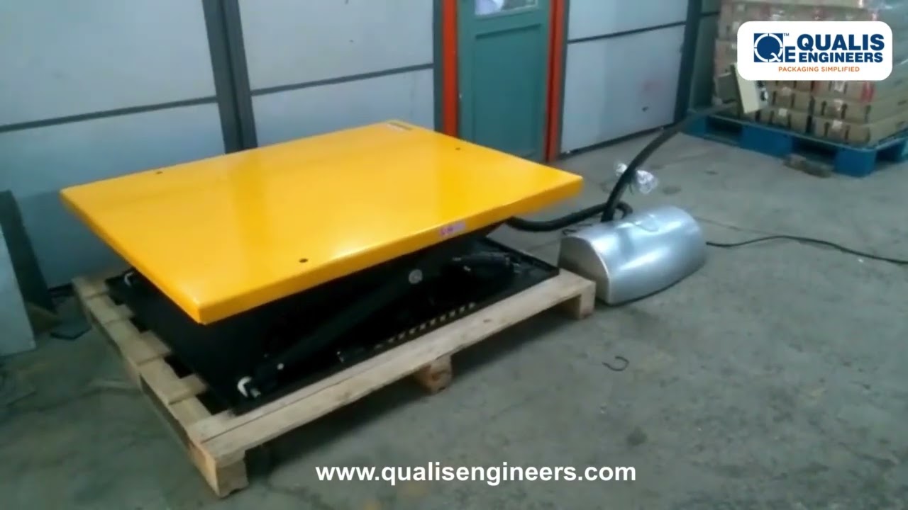 SLIM LIFT FOR PALLET UP DOWN MOVEMENT -ERGONOMIC LIFTING