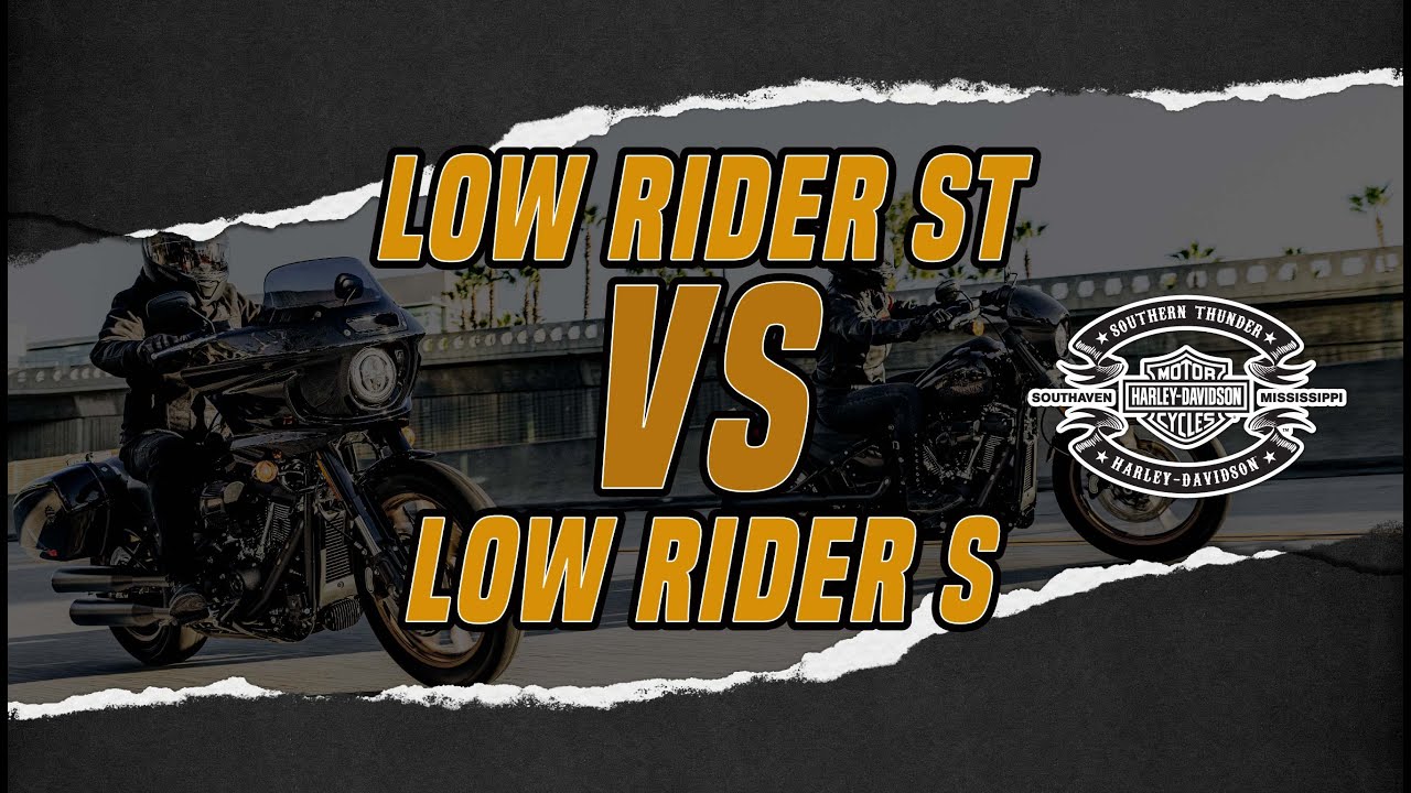 New 2023 Harley-Davidson Low Rider ST - VS - 2023 Low Rider S - Motorcycles For Sale In Mississippi