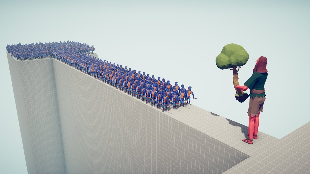 TREE GIANT BRIDGE LAST STAND - Totally Accurate Battle Simulator