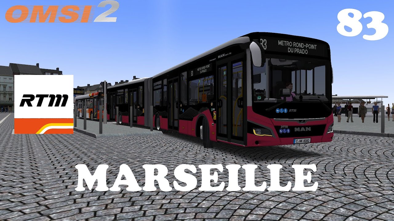 OMSI 2 | Ep 83 | Marseille 2018 | Ligne 83 en MAN NLC 18G !