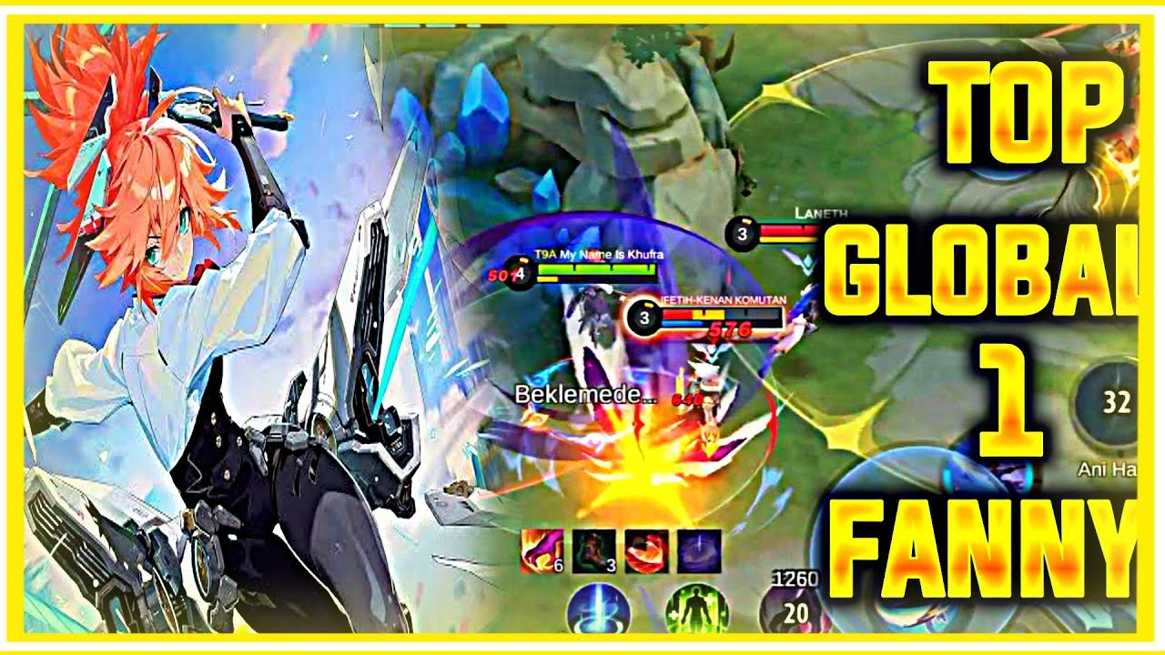 BİR ANDA İÇİME PARANOİD,NEXSUS,ZEUS,SCELY, MORDEKAY KAÇTI GLOBAL OLDUM FANNY MOBİL LEGENDS