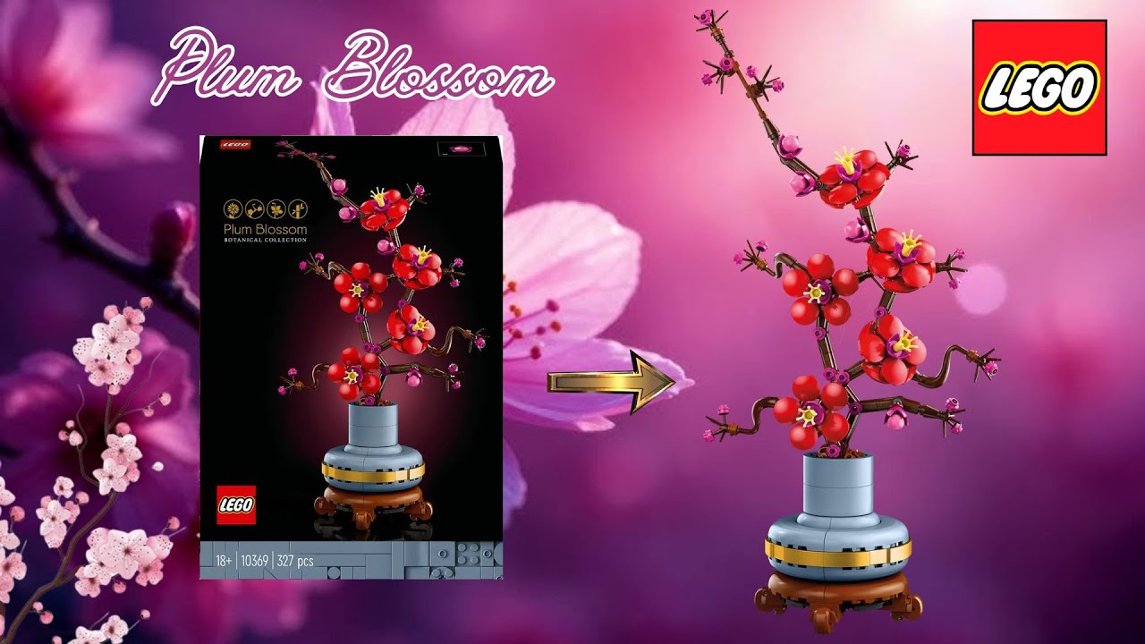 Lego collection botanicals : On construit les fleurs de prunier 🌸