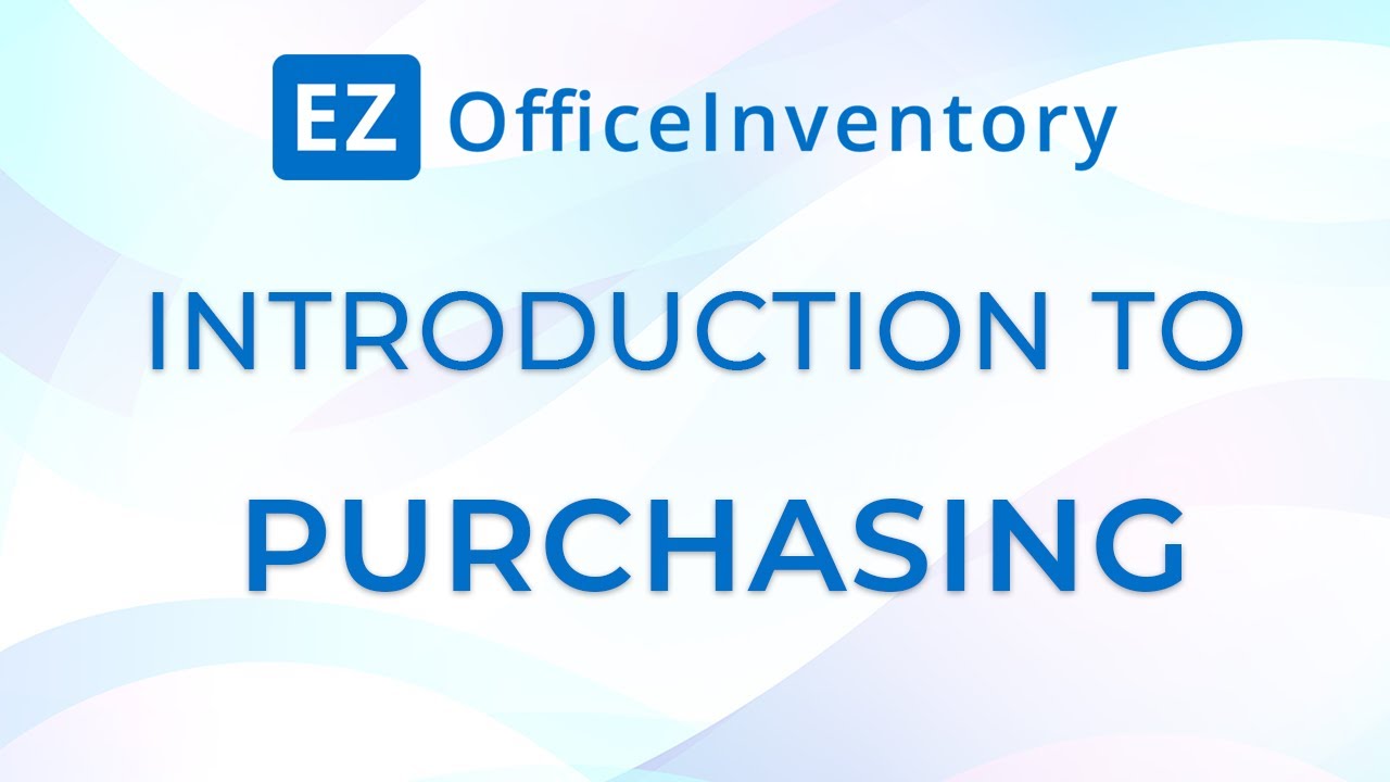 Introduction to Purchasing