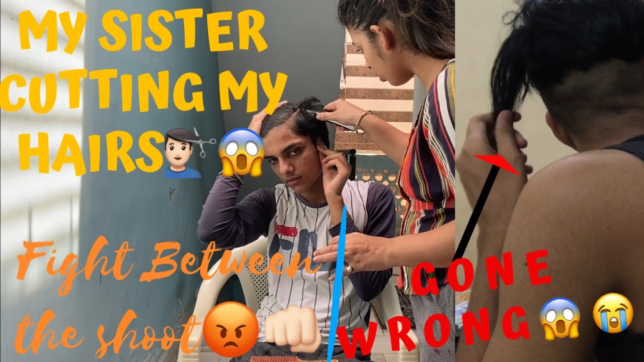 CUTTING MY HAIRS 😱💇🏻‍♂️ DURING LOCKDOWN 🔒 GONE WRONG😭🤯 | ARYAN BAHL
