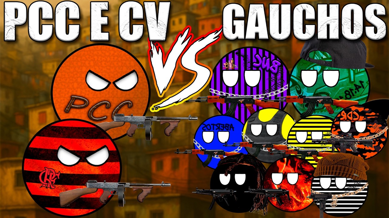 PCC/CV vs RS? - Entenda pq o SUL NÃO foi DOMINADO