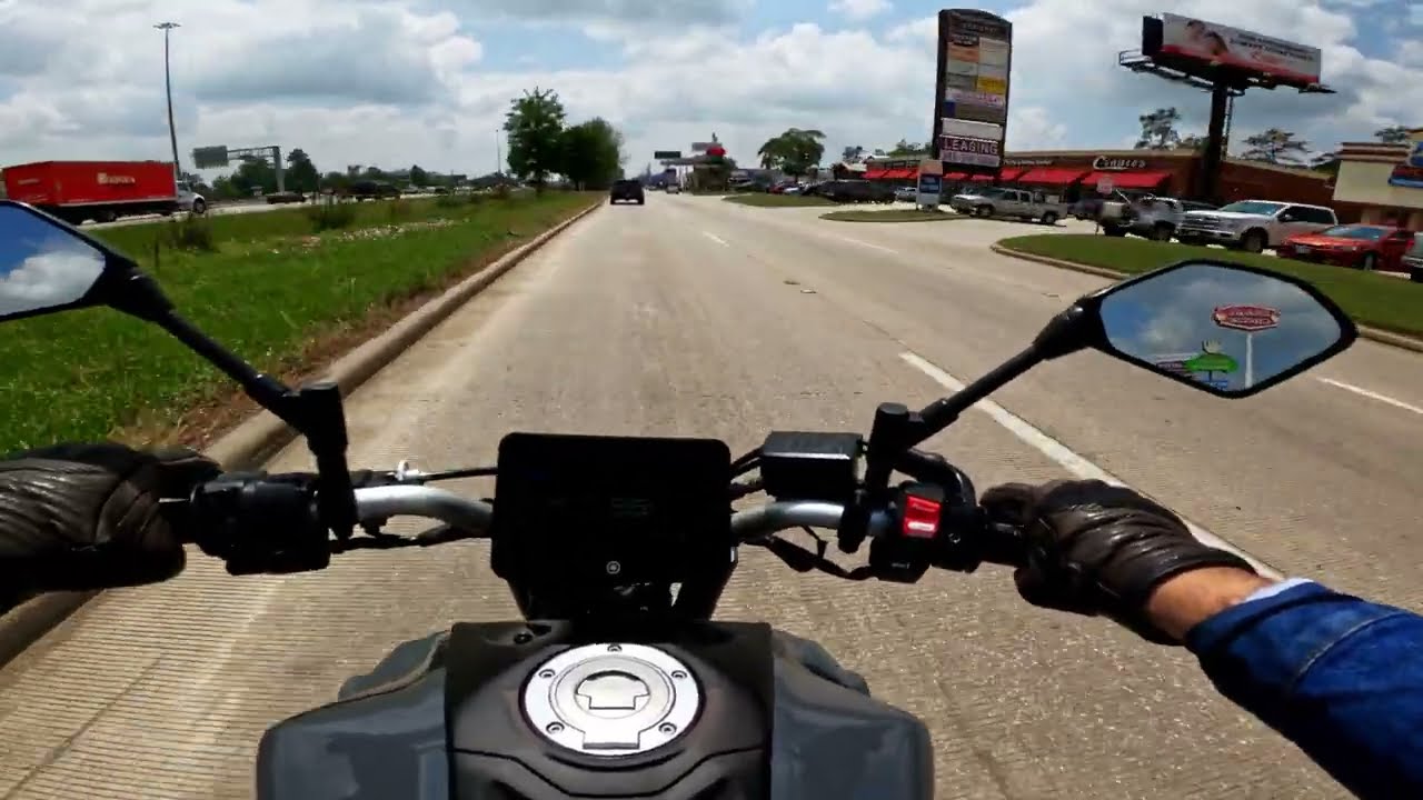 New 2023 MT-07 Leaving the Dealership!