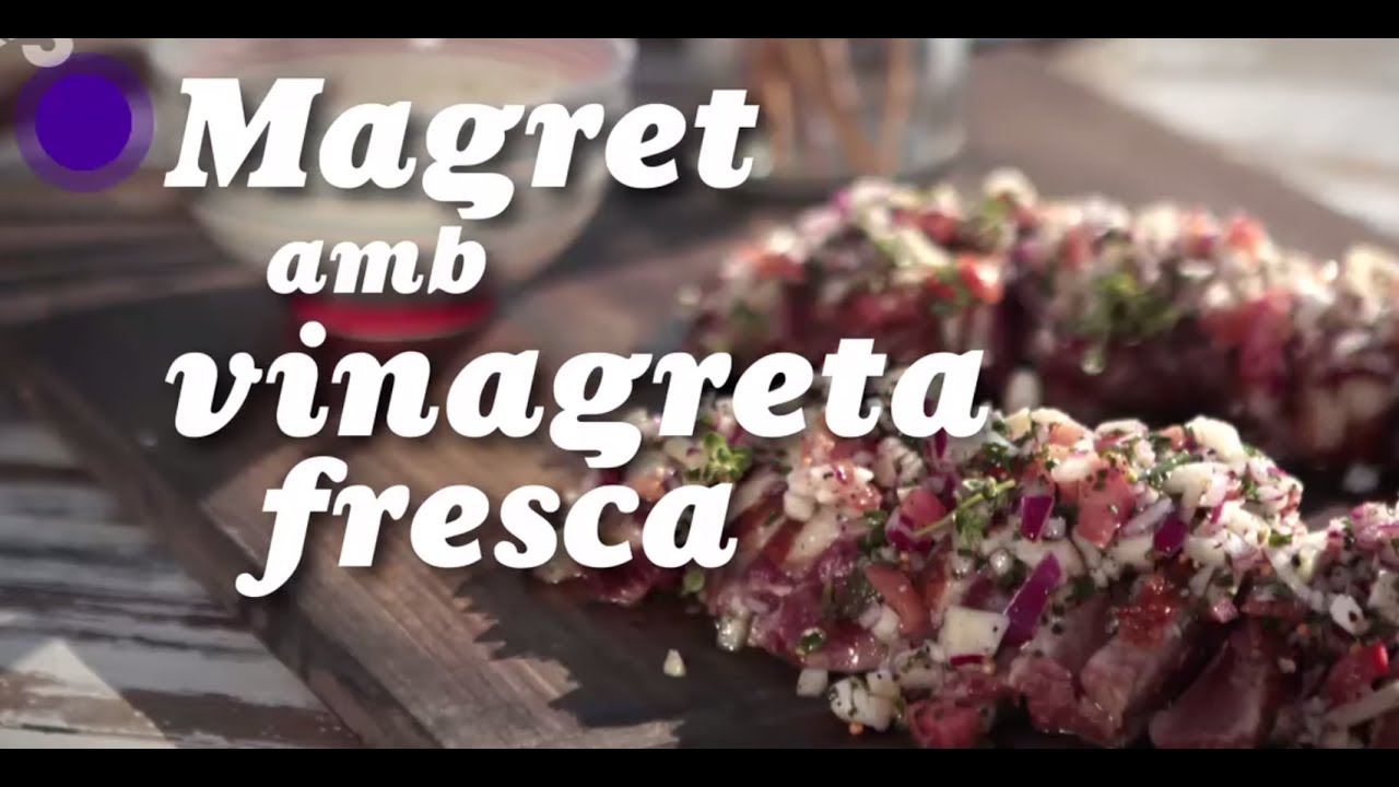 Magret amb vinagreta fresca