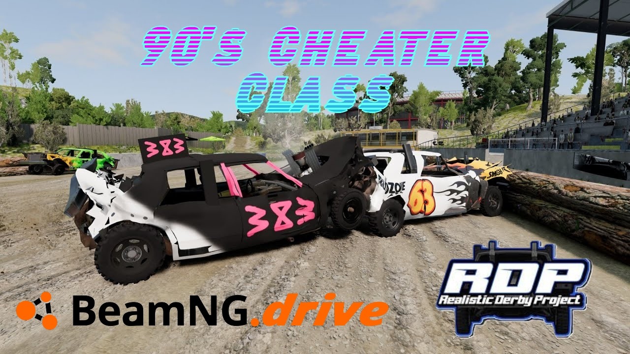 BeamNG Demolition Derby | 90's Cheater Class