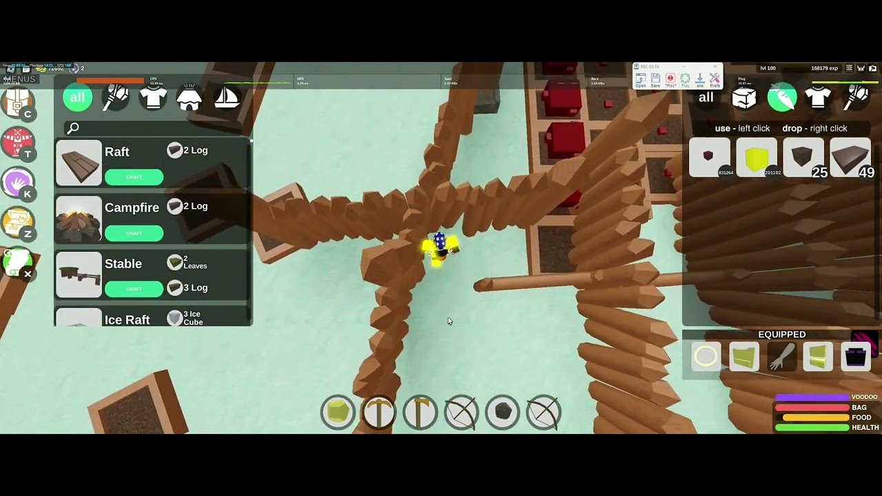 how to RECORD bloodfruit tiny task for booga booga reborn