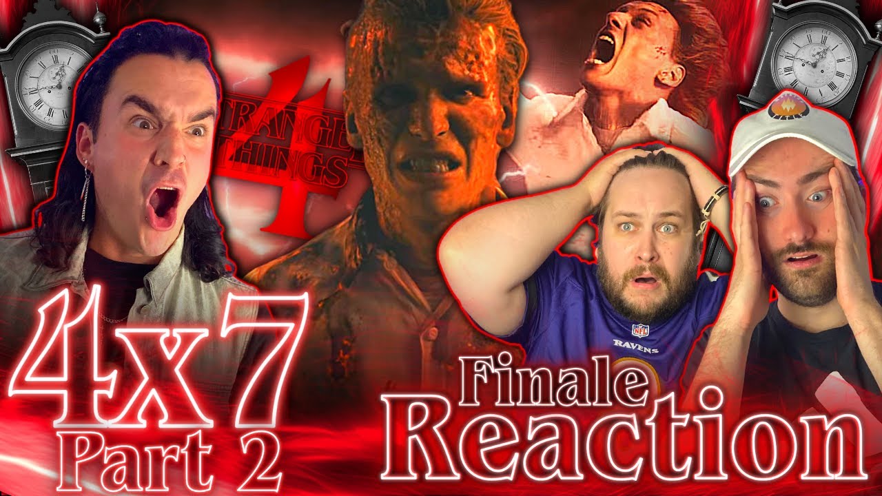 VECNA REVEALED!!! Stranger Things - 4x7 PART 2 REACTION 