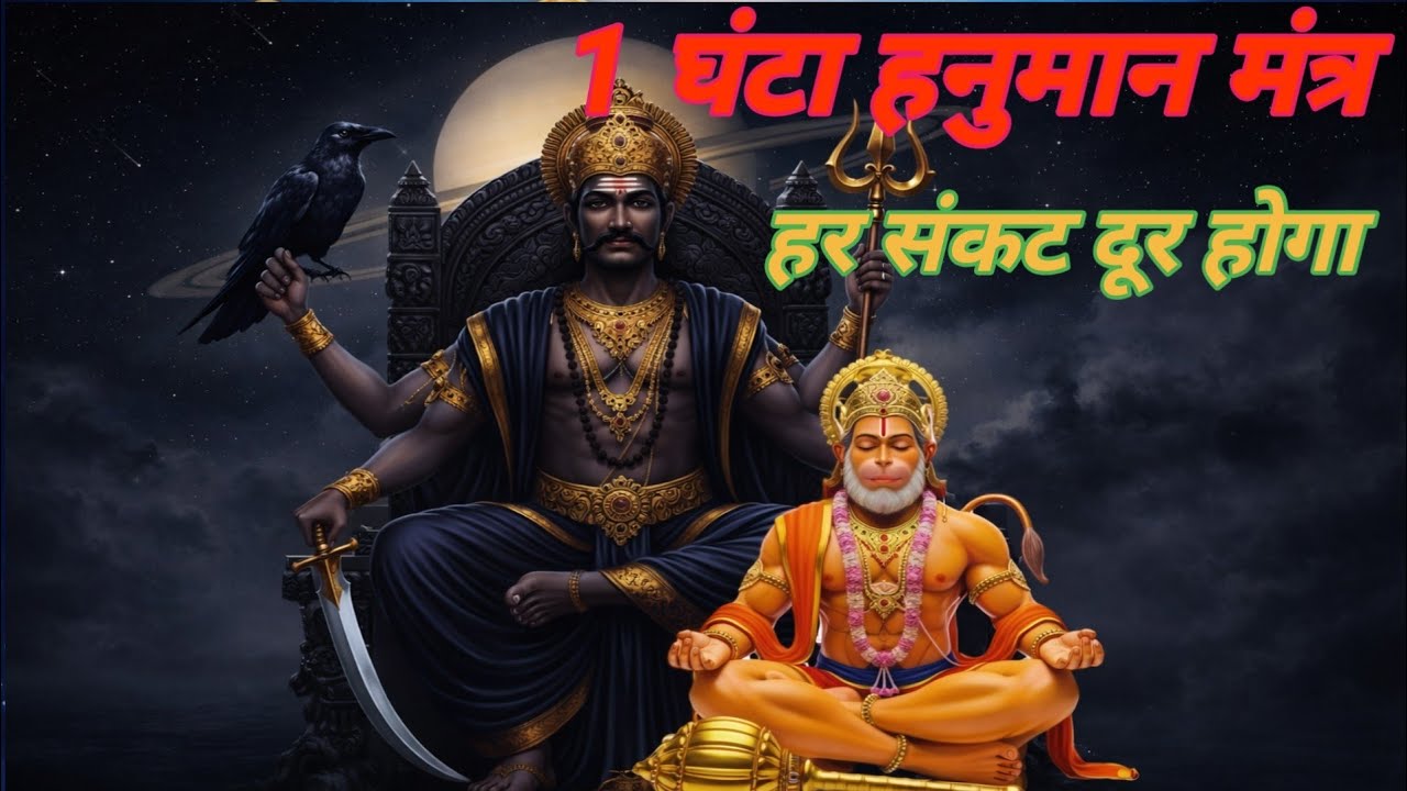 संकट मोचन हनुमान जी 1 घंटा शक्तिशाली मंत्र जप | Hanuman Bhajan | Tuesday Special