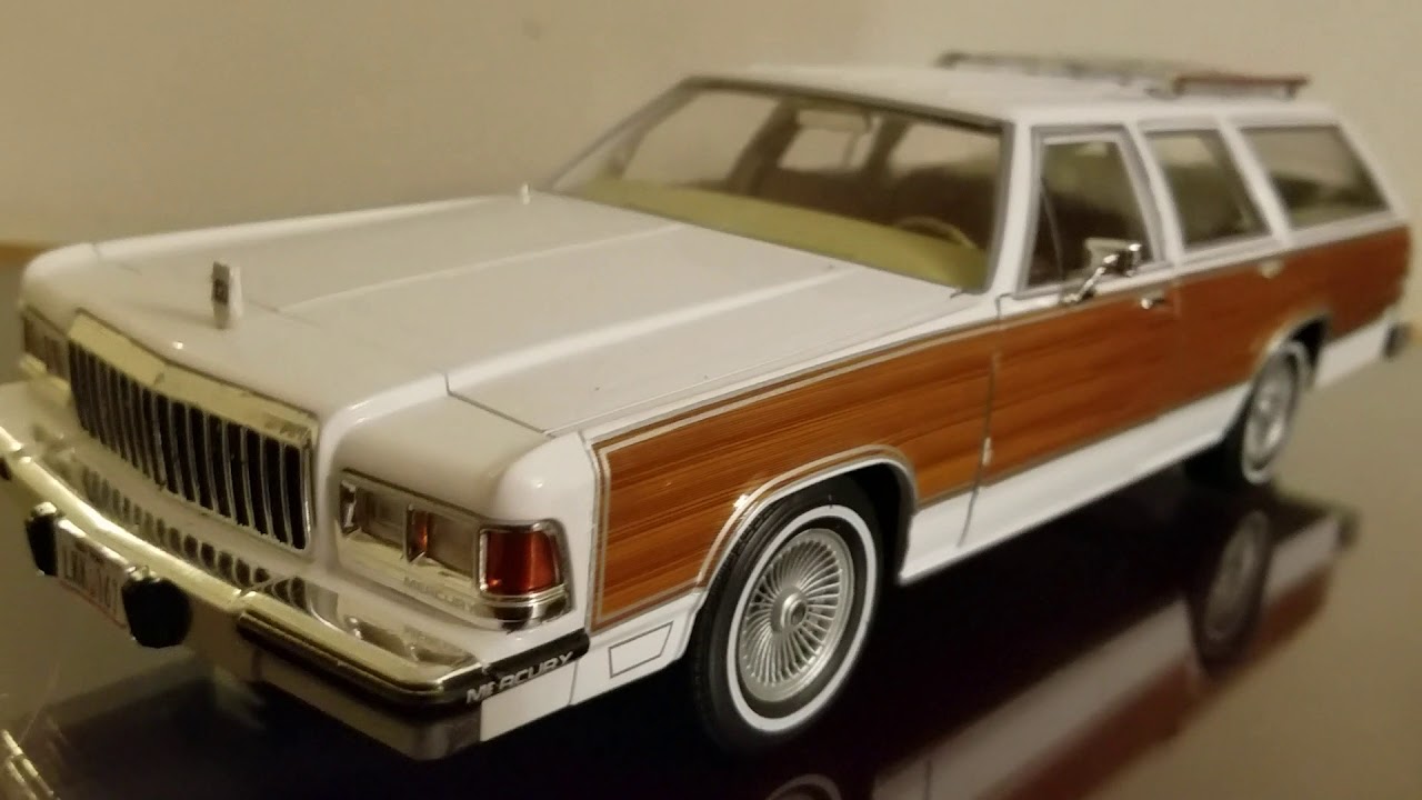 NEW Diecast...1989 Mercury Colony Park LS Wagon in 1:18 Scale from Greenlight