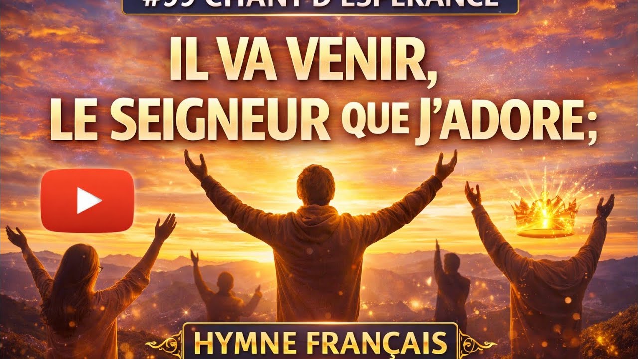 IL VA VENIR, LE SEIGNEUR QUE J’ADORE | #99 CHANT D’ESPÉRANCE FRANÇAIS | HYMME CHRÉTIEN