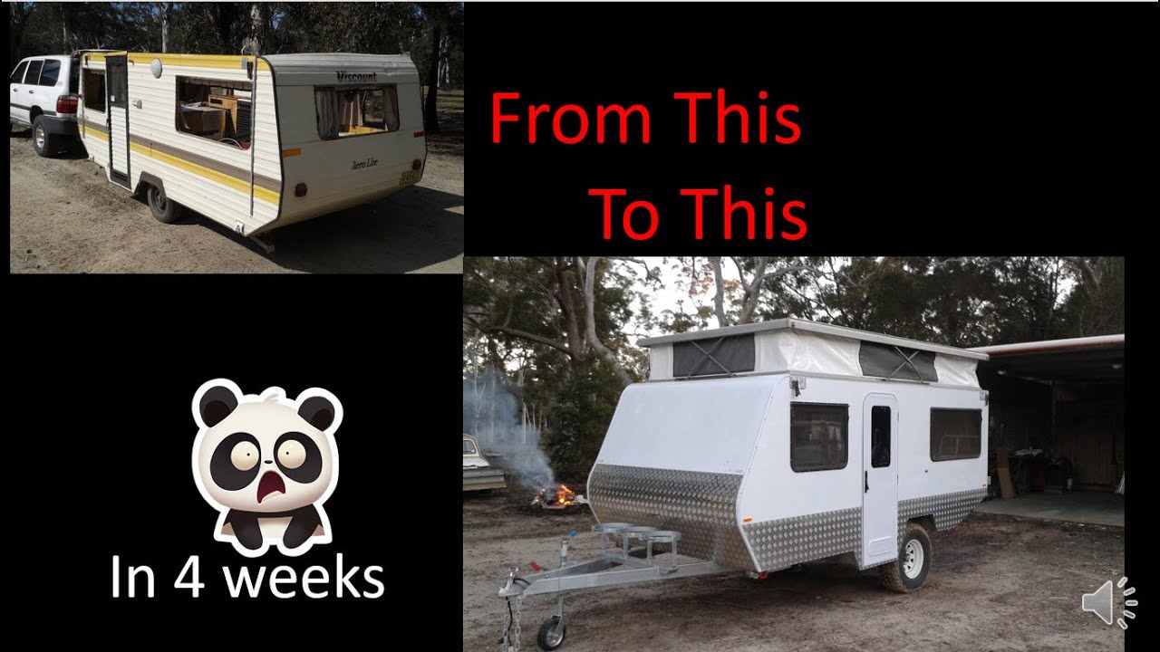 DIY Caravan Camper build - in 4 Weeks