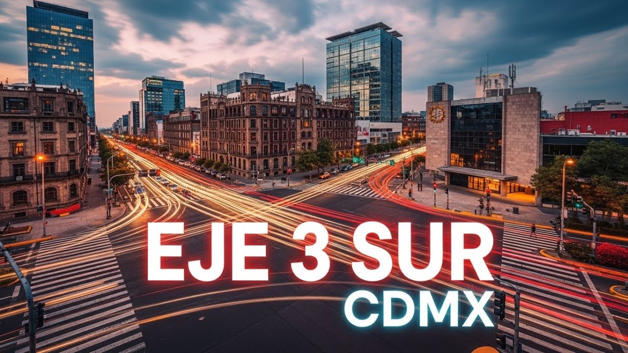 Recorrido por Eje 3 Sur CDMX | Tour urbano, historia y lugares destacados