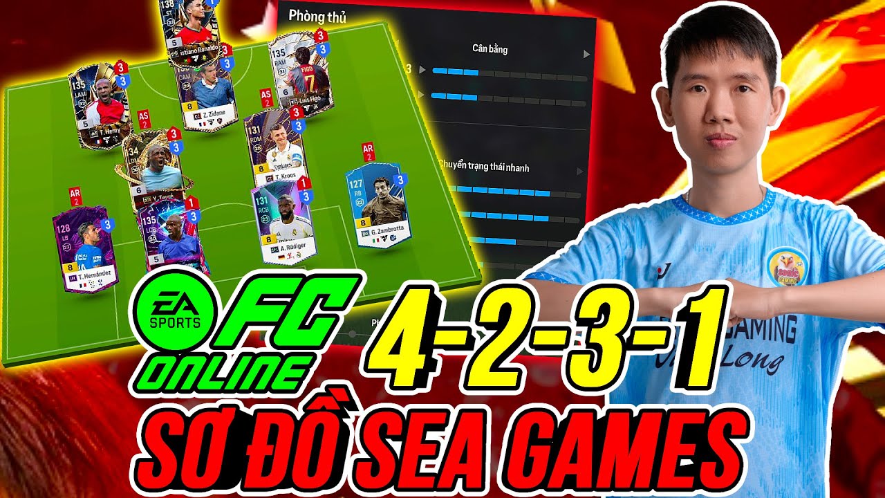 TH&Agrave;NH HO&Agrave; | CHI TIẾT 4231 ĐƯỢC D&Ugrave;NG NHIỀU NHẤT SEA GAMES 33 | FC ONLINE