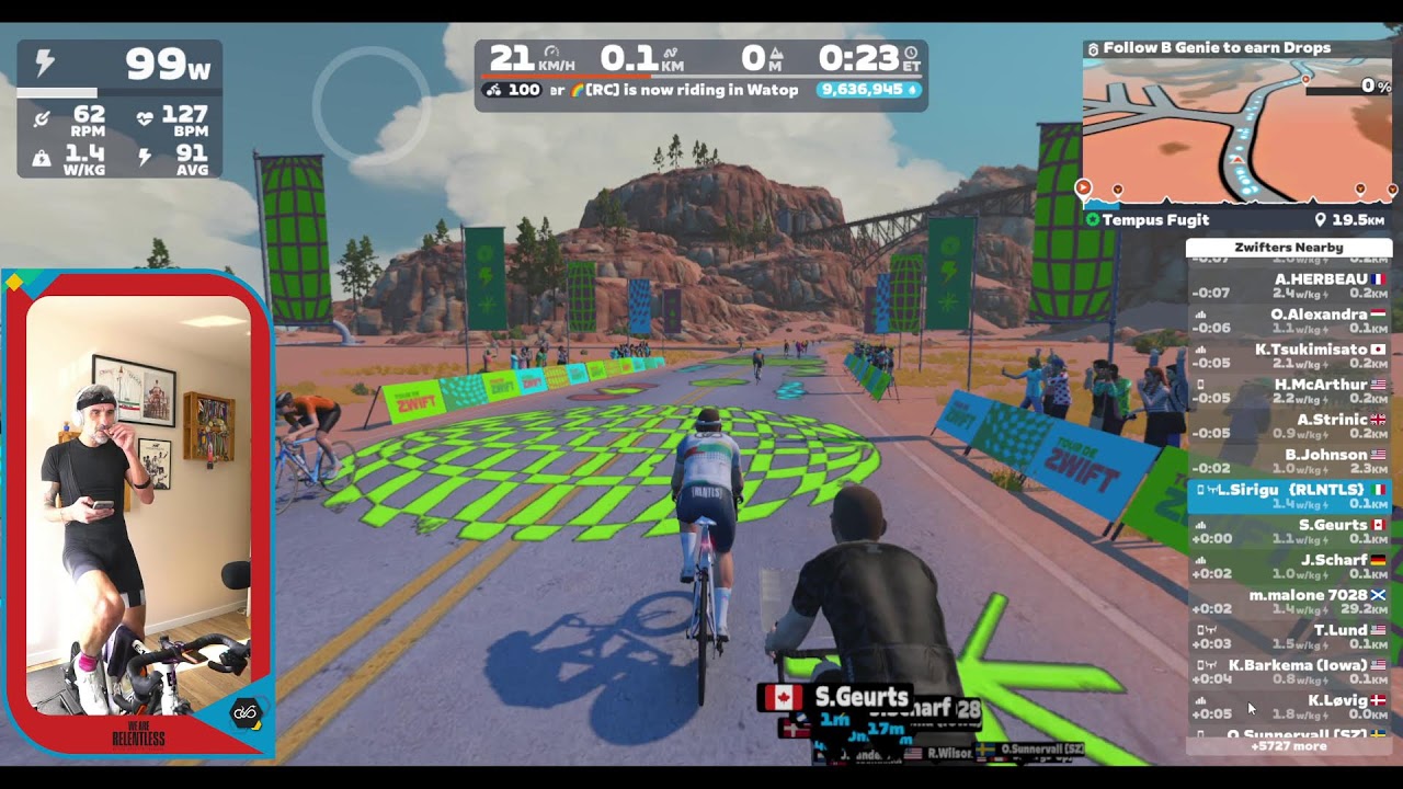 Zwift Games Stage 1 - ADVANCED - KAZE KICKER