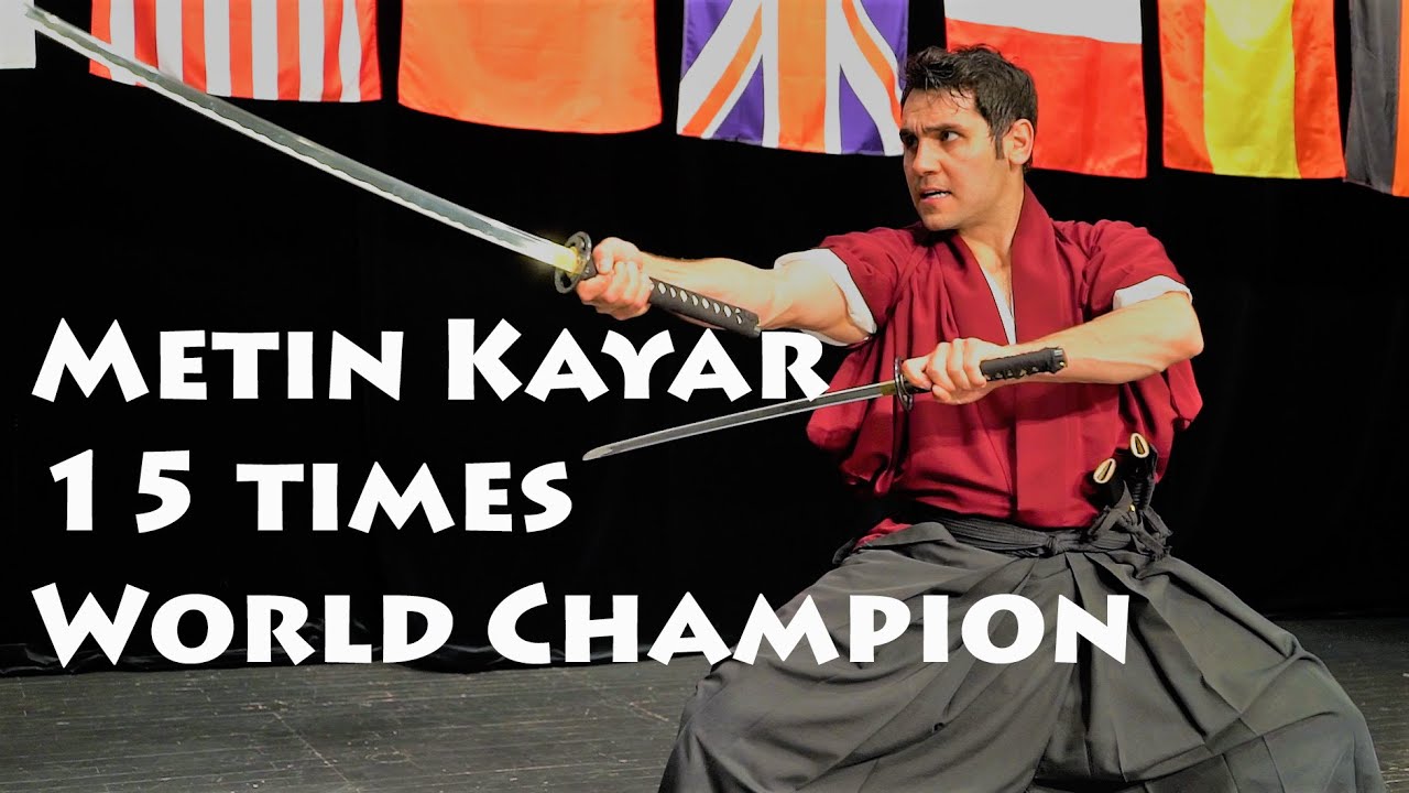 Kenjutsu Master Metin Kayar - 15 times World Champion in different Disciplines of Martial Arts