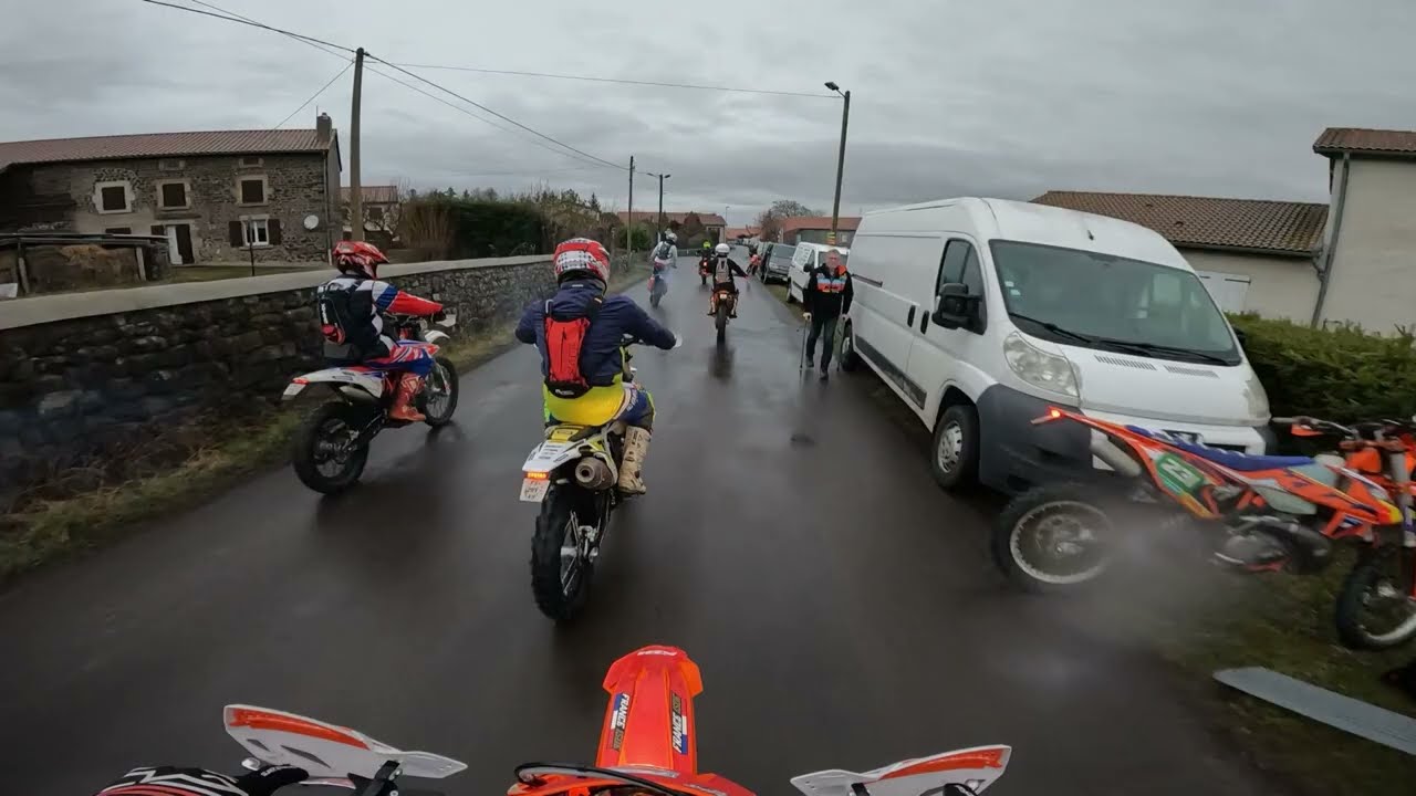 Rando enduro du brignon (pluie et boue au RDV)