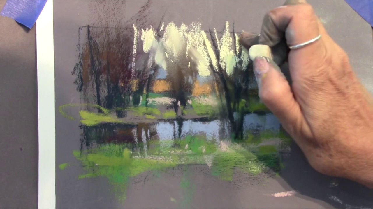 Pastel Painting -  SpringDance