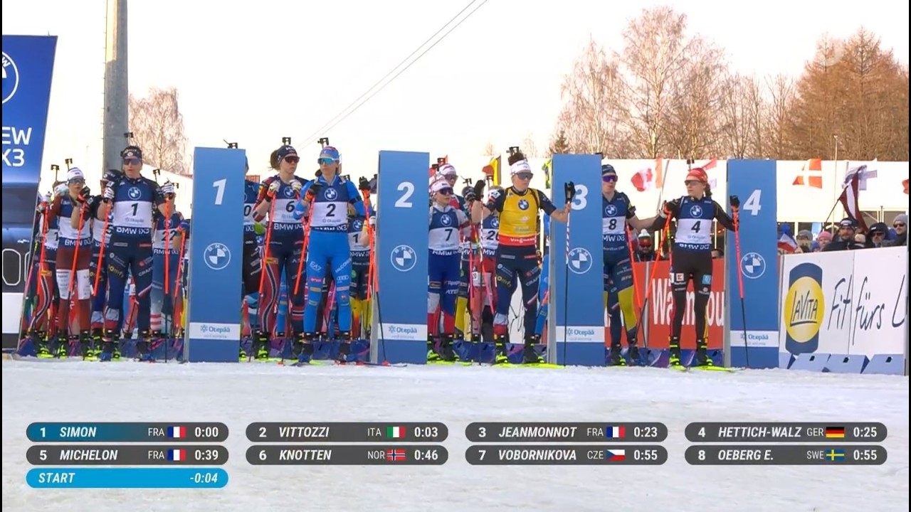 Biathlon Season 25/26 -  Pursuit Women - Otepää (EST)