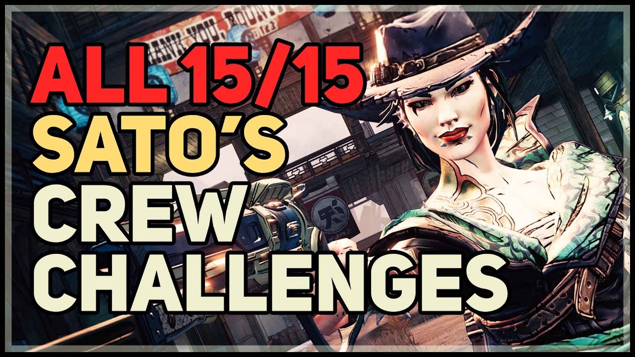 All 15 Sato's Saga and Sato's Cache Locations Borderlands 3 Bounty of Blood