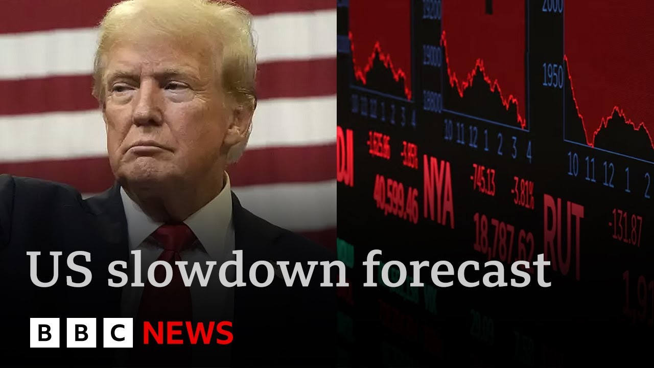 IMF slashes US growth forecast warning it will be hardest hit by Trump tariffs  | BBC News