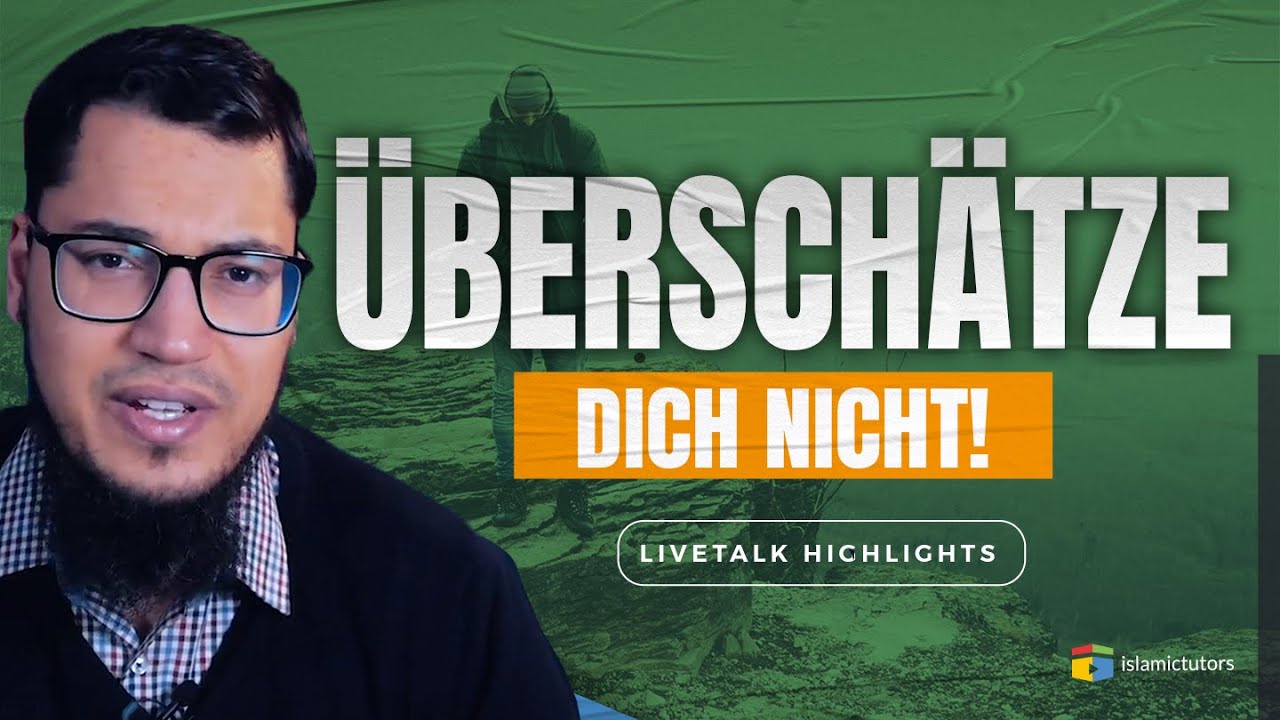 Überschätze dich nicht!