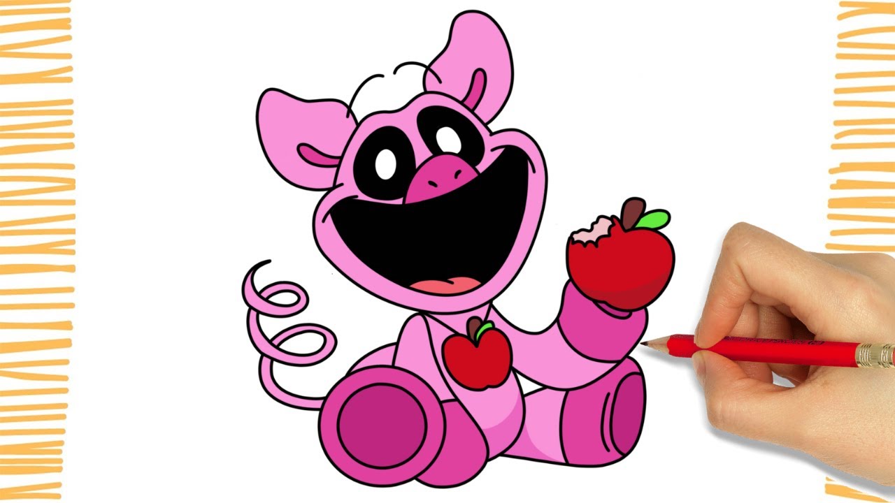 Como Desenhar o PICKY PIGGY I POPPY PLAYTIME