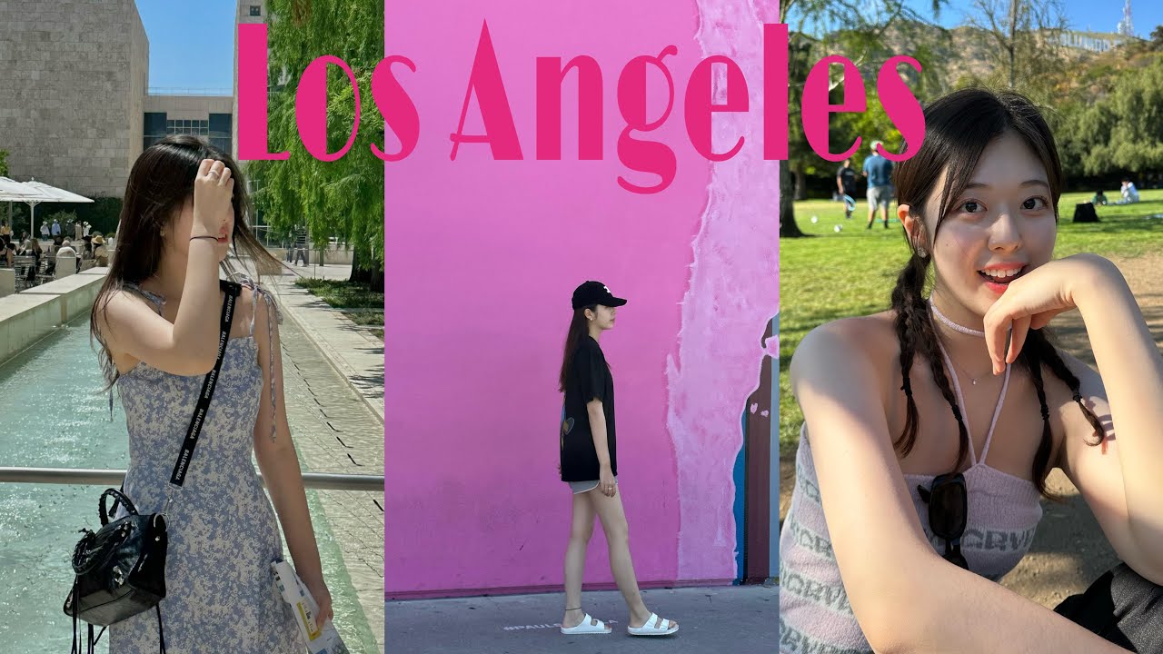 LA여행의 모든것🌴🩷🦄•엄마와 렌트카 여행,게티센터,베버리힐즈,멜로즈,더그로브,유니버설스튜디오,그리피스천문대,더브로드
