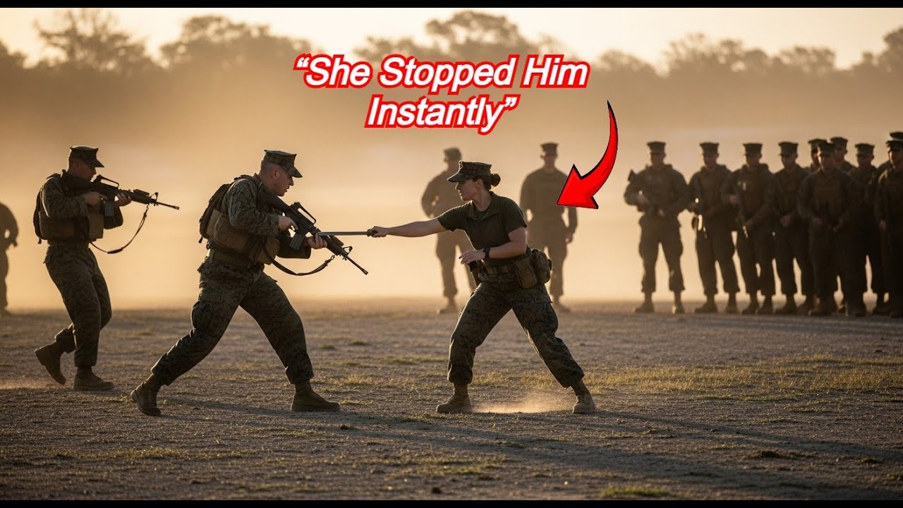 He Lunged at Her — She Ended It Instantly Before 150 Marines Could React | Best Mission Story