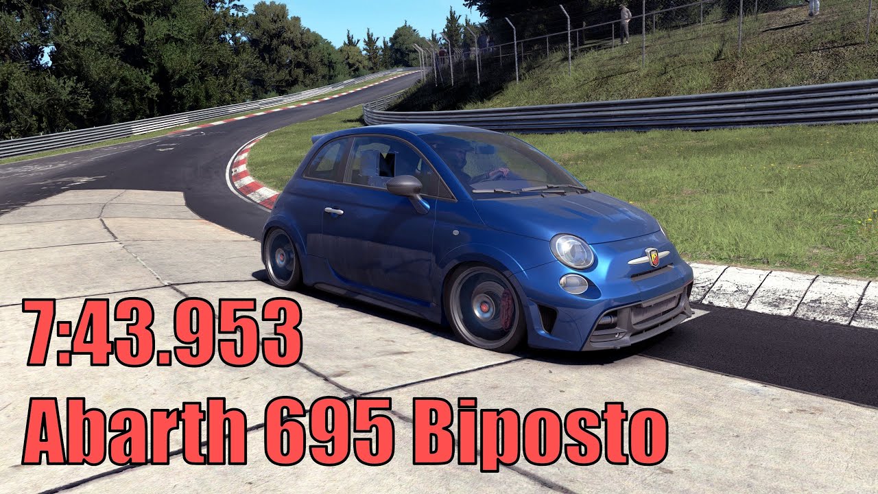 Abarth 695 Biposto - Nordschleife Tourist 7:43.953 - Assetto Corsa EVO