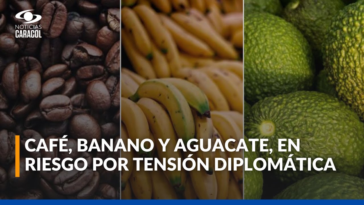 Crisis diplomática entre Colombia y EE. UU. pone en riesgo productos clave como café y banano