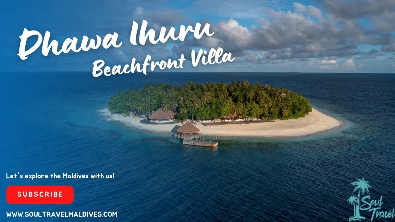 Dhawa Ihuru Maldives | Beachfront Villa Roomtour | Maldives Room Walkthrough