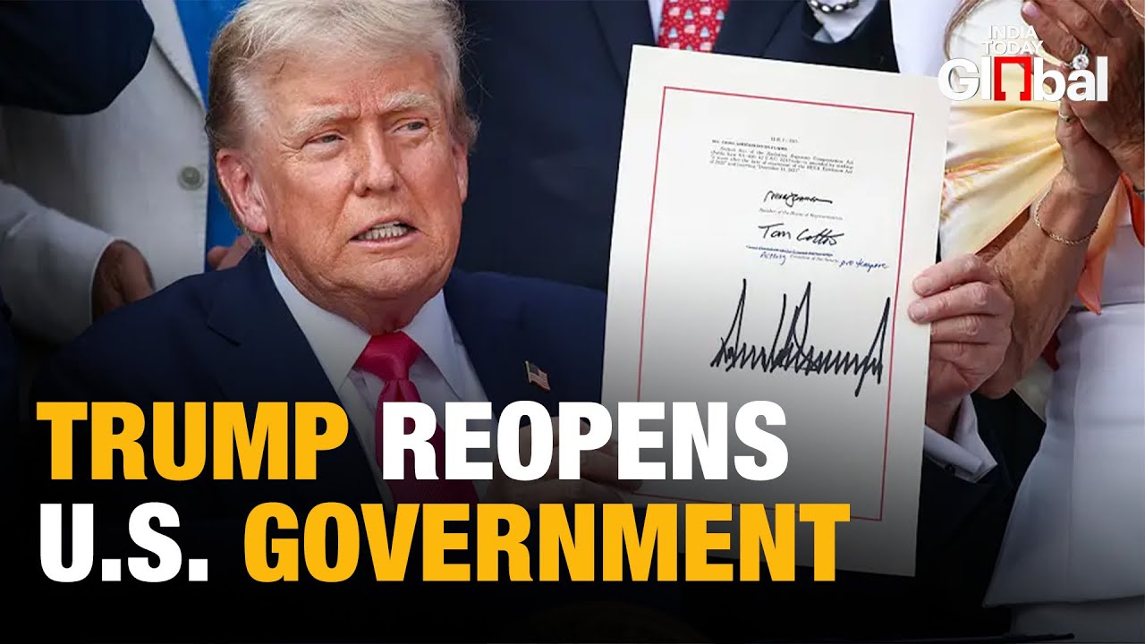 Government Reopens As Donald Trump Signs Bill Sparking Immigration Fight And DHS Showdown